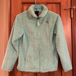The North Face Girls 10-12 Mint Fleece Jacket